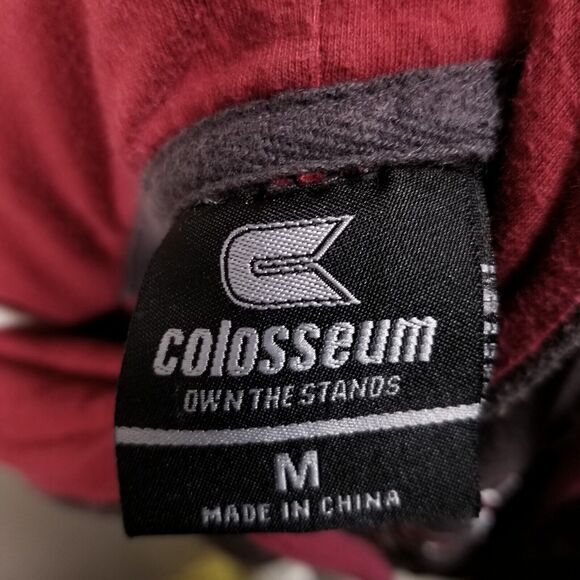 Alabama Crimson Tide Hoodie Men's Medium Colosseum Sweatshirt Gray NCAA - Picture 13 of 14